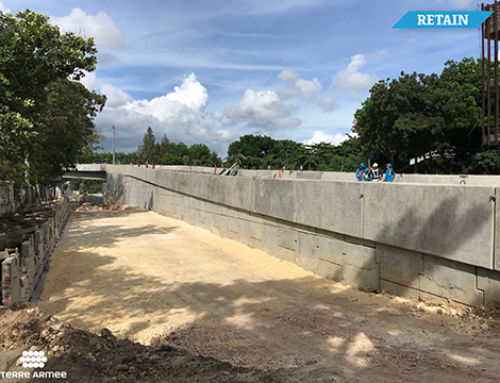 First true abutment in Philippines, a Freyssinet-Terre Armée collaboration